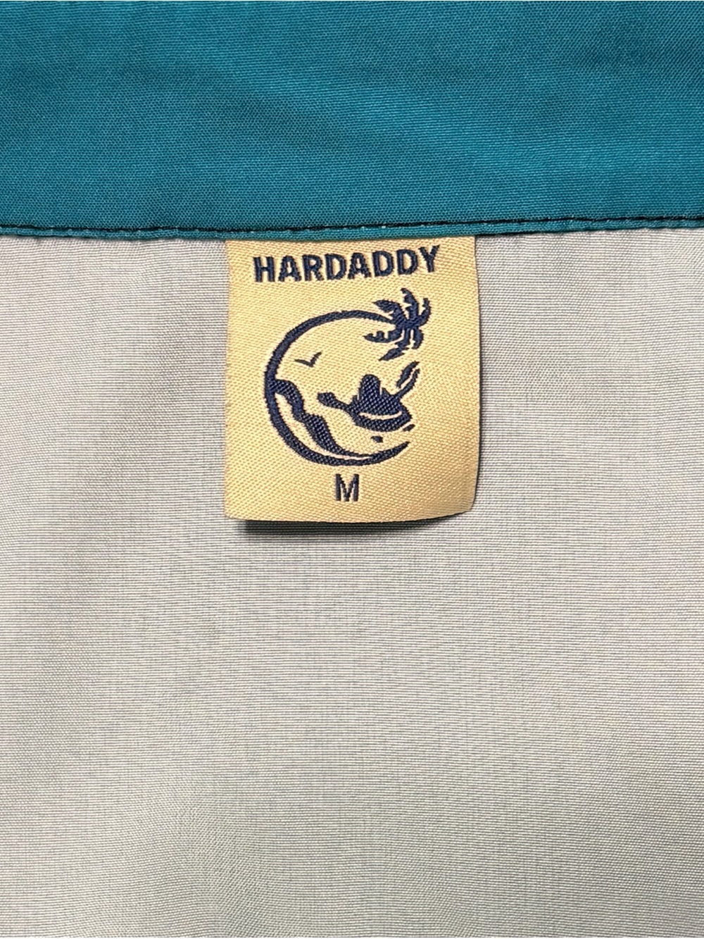 Hardaddy Retro Tiki Hawaiian Button Up Shirt Mens Medium Summer - Picture 5 of 6